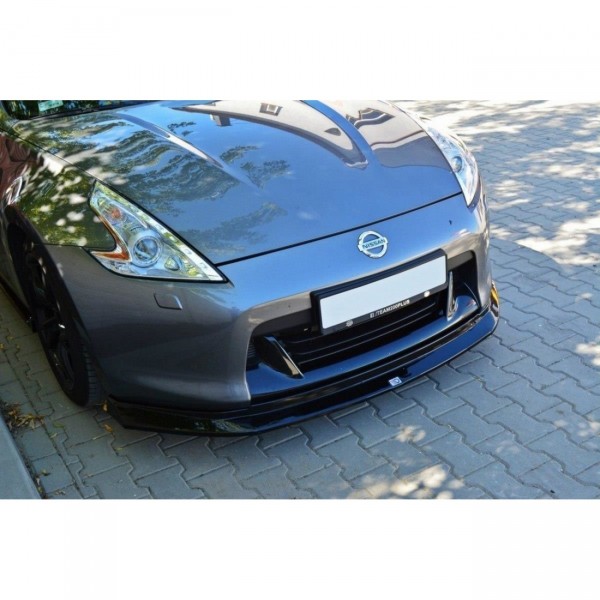 Front Ansatz für Nissan 370Z schwarz Hochglanz