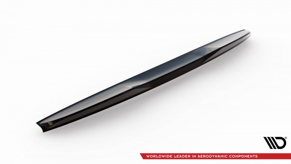 Spoiler CAP für 3D Audi A4 Limousine B8 schwarz Hochglanz