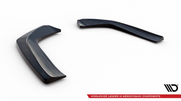 Heck Ansatz Flaps Diffusor für Mercedes-AMG GT / GT S C190 Facelift schwarz Hochglanz