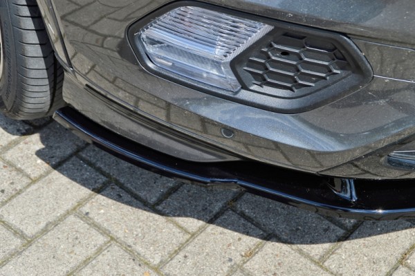 CUP Frontspoilerlippe aus ABS hochglanz schwarz Ford Kuga DM2 ab Bj.: 2016- Für Ausführung Titanium,