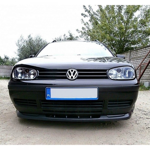 Front Ansatz für VW GOLF 4 schwarz Hochglanz