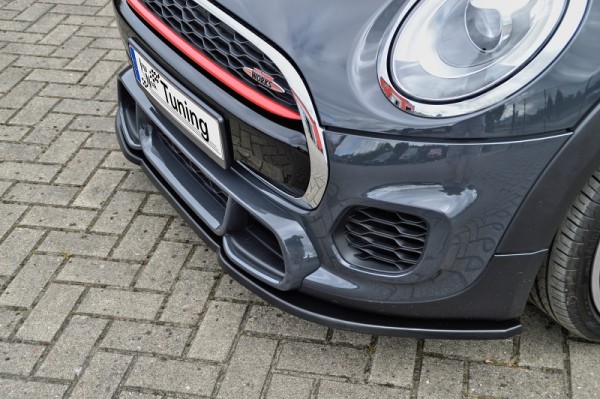CUP Frontspoilerlippe aus ABS hochglanz schwarz Mini Cooper JCW, F55/F56 Ab Bj.:2014- nur passend fü
