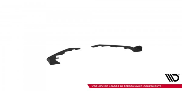 Front Flaps für Ford Mustang GT Mk6 schwarz Hochglanz