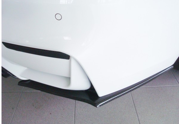 Carbon Heckschürzenansatz rechts passend für BMW 4er F83 M4 (M3) Cabrio