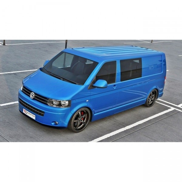 Front Ansatz passend für VW T5 Facelift ver.2 Carbon Look