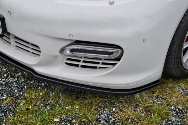 Cup Frontspoilerlippe aus ABS hochglanz schwarz Porsche Panamera, 970 Bj.: 2009-2013 Passend für GTS