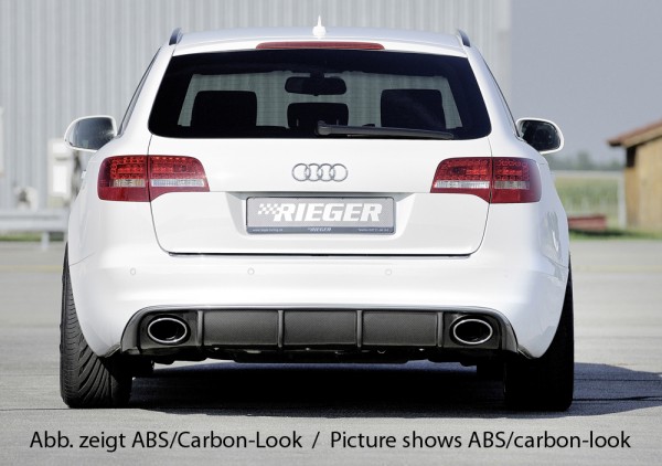 Rieger Heckeinsatz Audi A6 (4F)