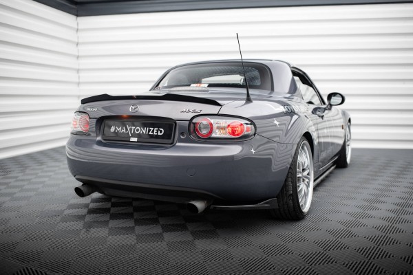 Spoiler CAP für Mazda MX5 Hardtop NC (Mk3) schwarz Hochglanz