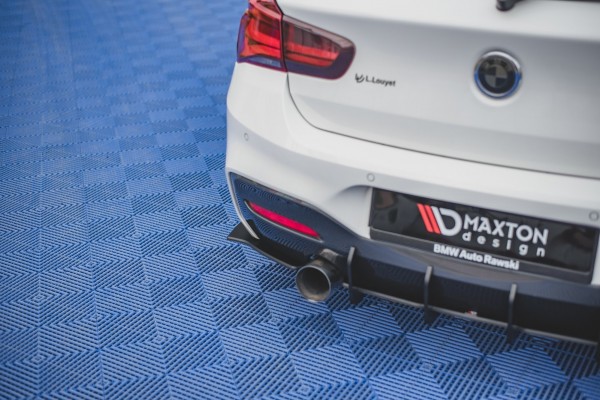 Robuste Racing Heck Ansatz Flaps Diffusor V.2 für BMW 1er F20 M140i