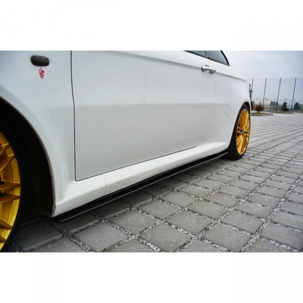 Seitenschweller Ansatz für Alfa Romeo GT schwarz Hochglanz