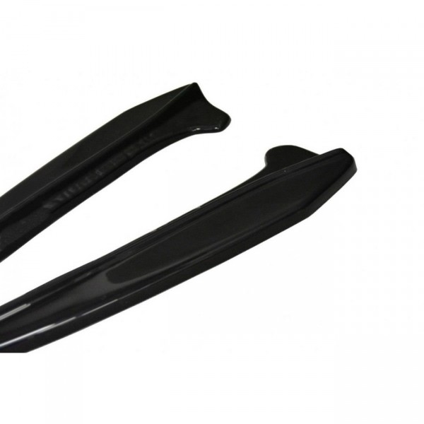 Heck Ansatz Flaps Diffusor für Lexus NX Mk1 T schwarz Hochglanz