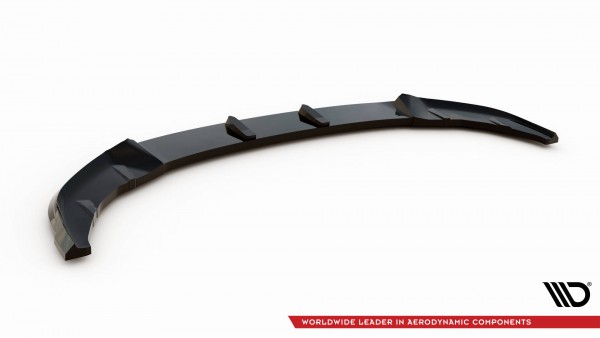 Front Ansatz V.1 für BMW 5er / i5 M-Paket G60 schwarz Hochglanz