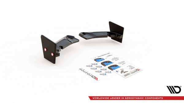 Heck Ansatz Flaps Diffusor +Flaps für V.4 Toyota GR Yaris Mk4