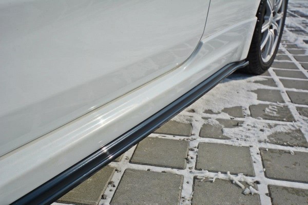 Seitenschweller Ansatz für KIA CEE"D / PRO CEE"D GT MK2 schwarz Hochglanz