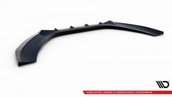 Front Ansatz V.2 für Audi A6 C7 schwarz Hochglanz