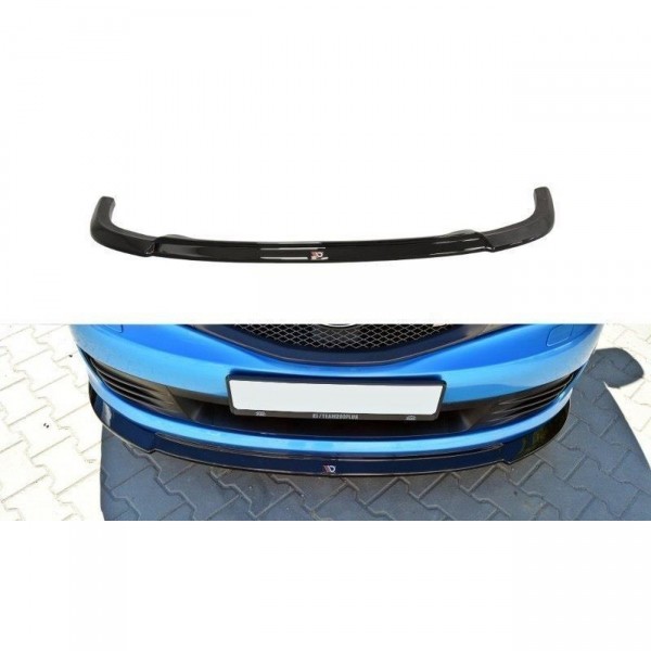 Front Ansatz für v.2 Subaru Impreza WRX STI 2009-2011 schwarz Hochglanz