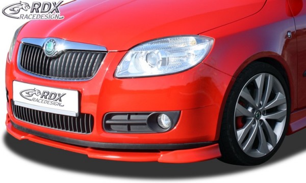 RDX Frontspoiler VARIO-X für SKODA Fabia 2 Typ 5J -2010 (auch für Roomster) Frontlippe Front Ansatz