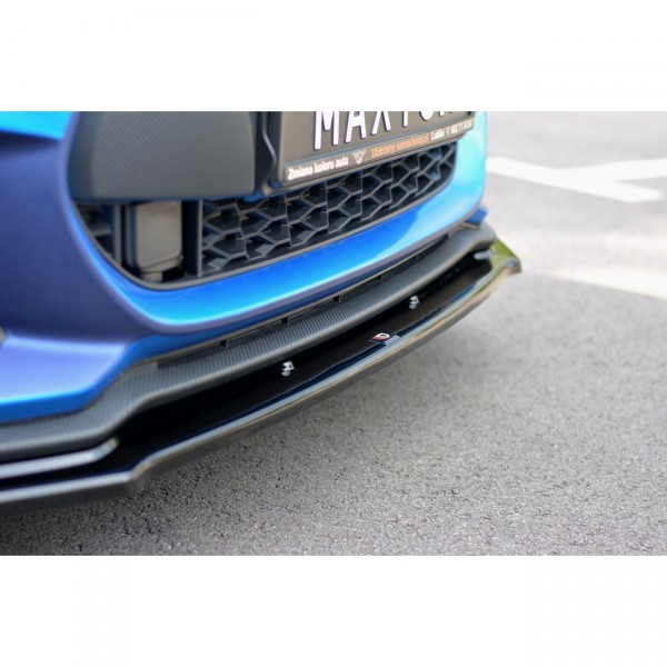 Front Ansatz V.1 für SUZUKI SWIFT 6 SPORT schwarz Hochglanz