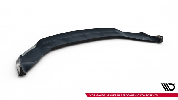 Front Ansatz V.2 für Tesla Model S Plaid Mk1 Facelift schwarz Hochglanz