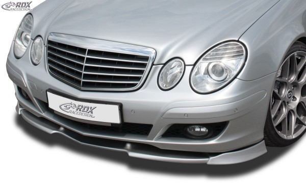 RDX Frontspoiler VARIO-X für MERCEDES E-Klasse W211 2006+ Frontlippe Front Ansatz Vorne Spoilerlippe