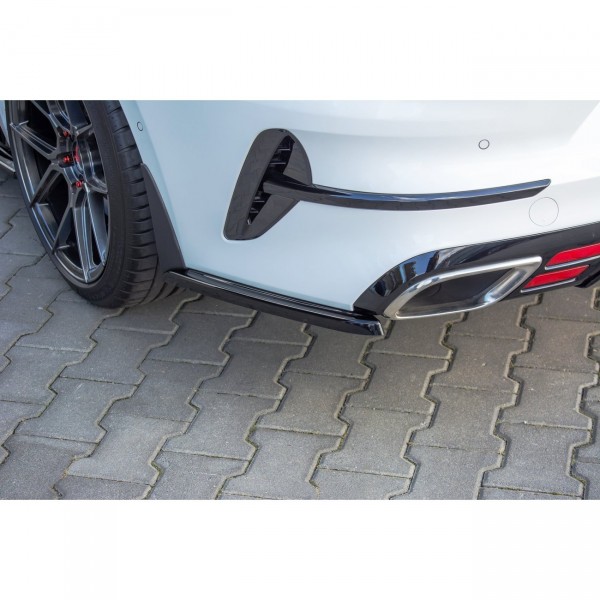 Heck Ansatz Flaps Diffusor für Kia ProCeed GT / GT-Line Mk1 schwarz Hochglanz