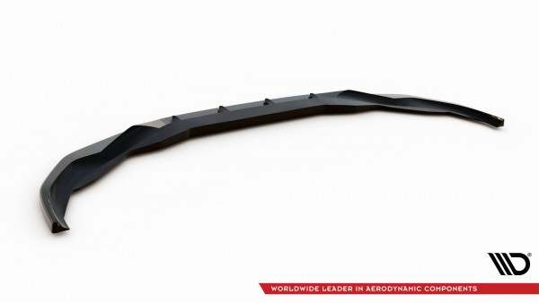 Front Ansatz V.3 für BMW 7 M-Paket G11 / G12 Facelift schwarz Hochglanz