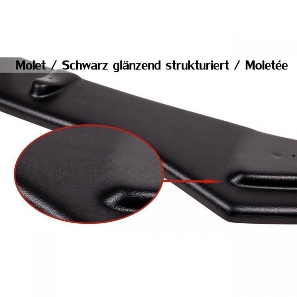 Front Ansatz für OPEL VECTRA C (for OPC Line, nach Facelift) schwarz Hochglanz