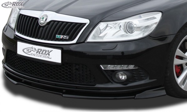 RDX Frontspoiler VARIO-X für SKODA Octavia 2 RS Facelift Typ 1Z 2008+ Frontlippe Front Ansatz Vorne
