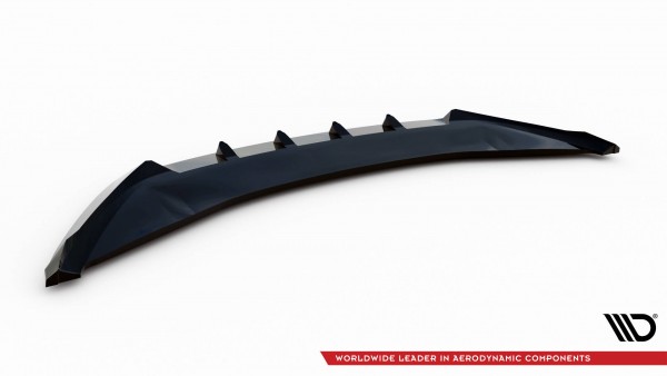 Front Ansatz für Volvo EX30 Mk1 schwarz Hochglanz