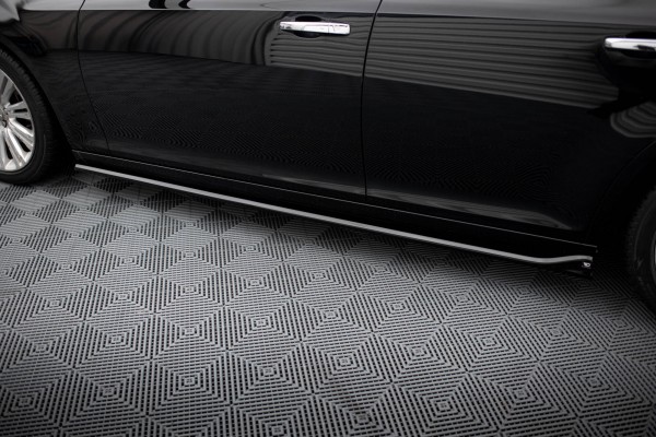 Seitenschweller Ansatz für Chrysler 300 Mk2 schwarz Hochglanz