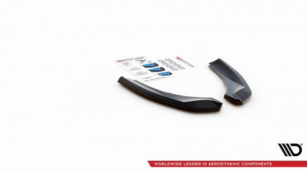 Heck Ansatz Flaps Diffusor für BMW Z4 M-Paket G29 schwarz Hochglanz