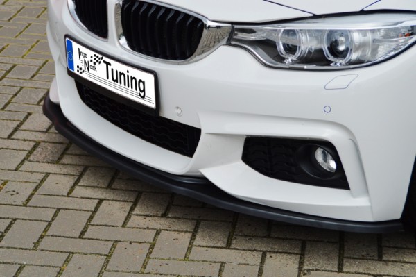 CUP Frontspoilerlippe aus ABS hochglanz schwarz BMW 4er F32/F33/F36, 3C Bj.: 09/2012- Coupe + Cabrio