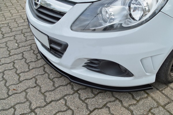CUP Frontspoilerlippe aus ABS hochglanz schwarz Opel Corsa D OPC Bj.: 2007-2014 passend für OPC + OP
