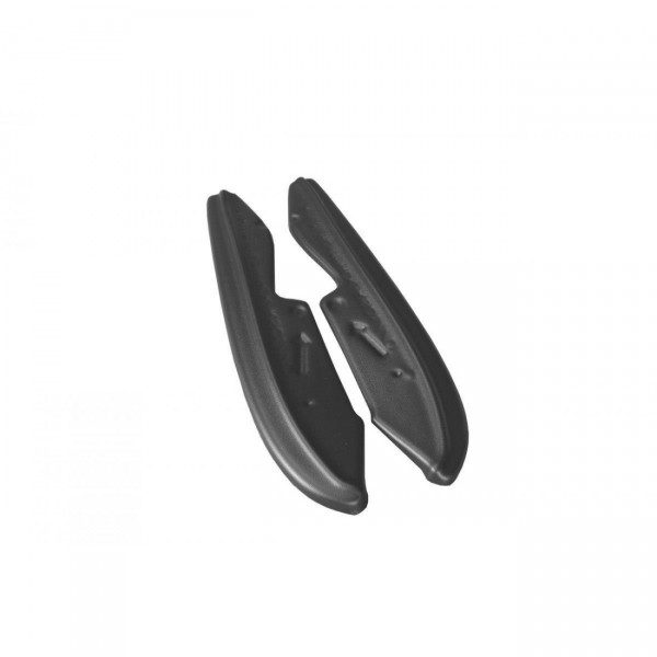 Heck Ansatz Flaps Diffusor für BMW 3er E90 M Paket schwarz Hochglanz