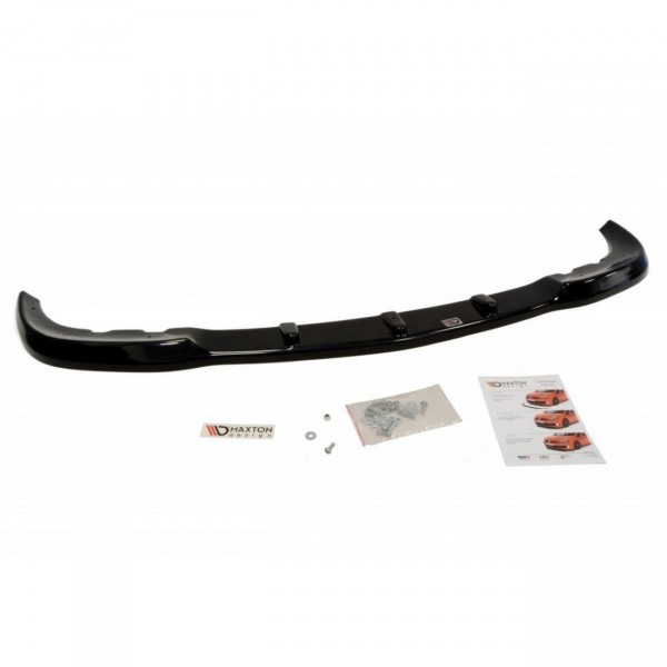 Front Ansatz für MERCEDES CLK W209 FÜR AMG schwarz Hochglanz