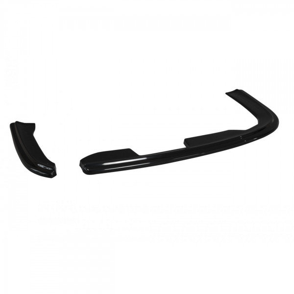 Heck Ansatz Flaps Diffusor für Skoda Octavia RS Mk2 / Mk2 FL Limousine / Combi schwarz Hochglanz