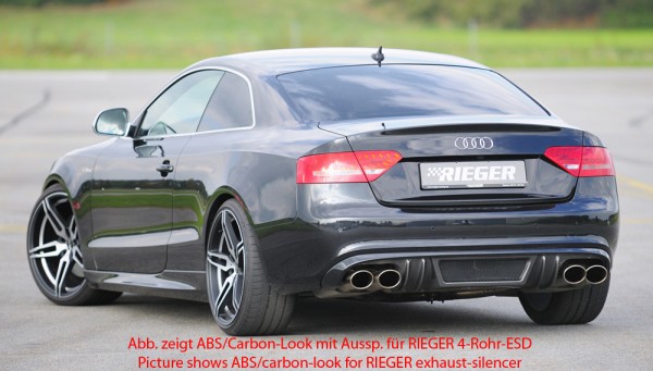 Rieger Heckeinsatz Audi A5 (B8/B81) Coupé