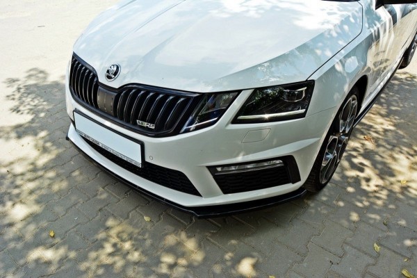Front Ansatz V.1 für Skoda Octavia RS Mk3 Carbon Look