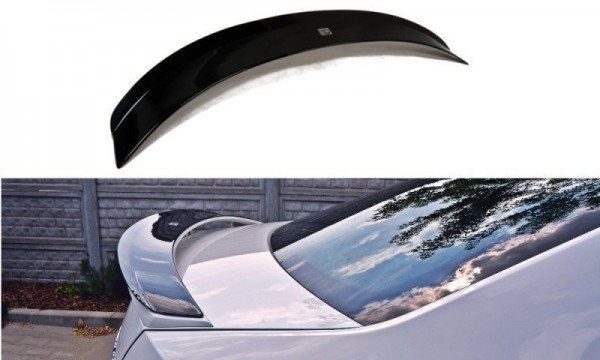 Spoiler CAP für Skoda Octavia RS Mk3 / Mk3 FL Hatchback schwarz Hochglanz