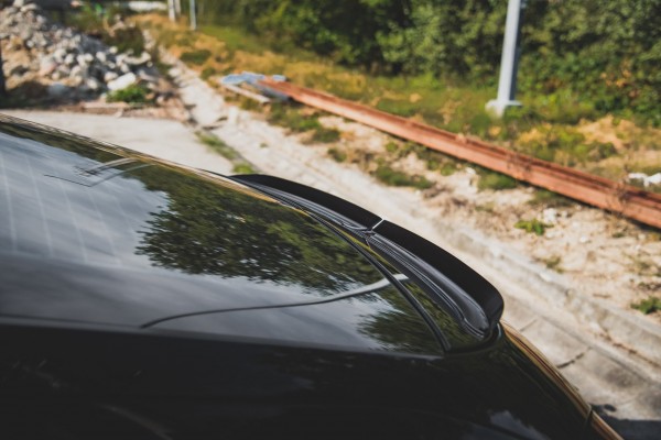 Spoiler CAP für Porsche Panamera Turbo 970 schwarz Hochglanz