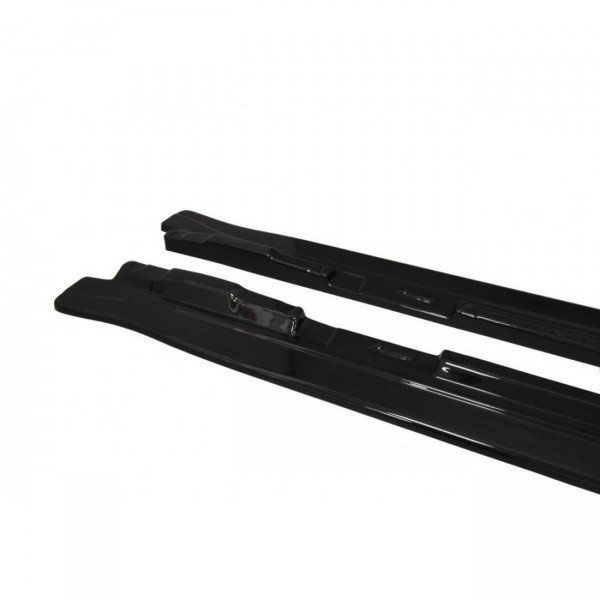 Seitenschweller Ansatz für Lexus IS Mk2 schwarz Hochglanz