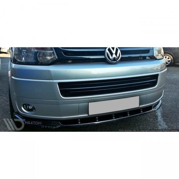 Front Ansatz für VW T5 Facelift schwarz Hochglanz