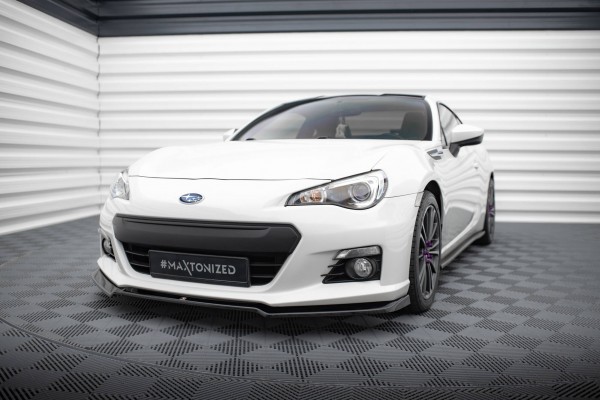 Front Ansatz V.2 für Subaru BRZ Mk1 schwarz Hochglanz