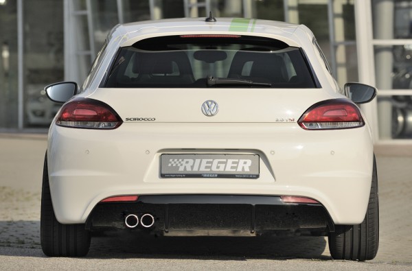 Rieger Heckeinsatz für R-Line Heckschürze VW Scirocco 3 (13) 2-tür. online  kaufen bei MM-Concepts