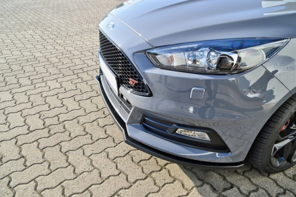 CUP Frontspoilerlippe aus ABS hochglanz schwarz Ford Focus ST , Typ: DYB ab Bj.: 2015- Für alle Ausf