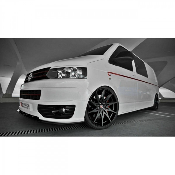 Front Ansatz passend für VW T5 SPORTLINE schwarz matt