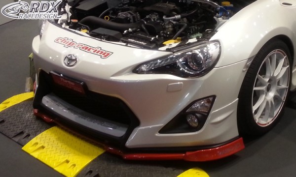 RDX Frontspoiler VARIO-X für TOYOTA GT86 (Passend an Fahrzeuge mit Aero-Paket) Frontlippe Front Ansa