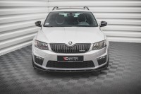 Vorschau: Front Ansatz V.4 für Skoda Octavia RS Mk3 schwarz Hochglanz Vorschau: Front Ansatz V.4 für Skoda Octavia RS Mk3 schwarz Hochglanz