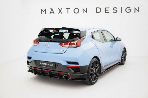Street Pro Heck Ansatz Flaps Diffusor für Hyundai Veloster N Mk2