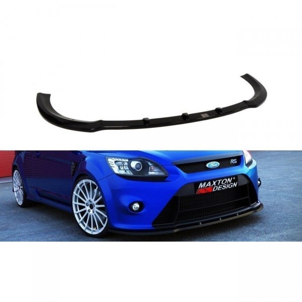Front Ansatz V.1 für Ford Focus RS Mk2 schwarz Hochglanz